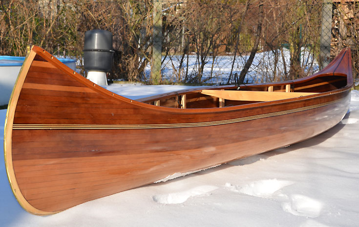 Kandier Holzboot Innen